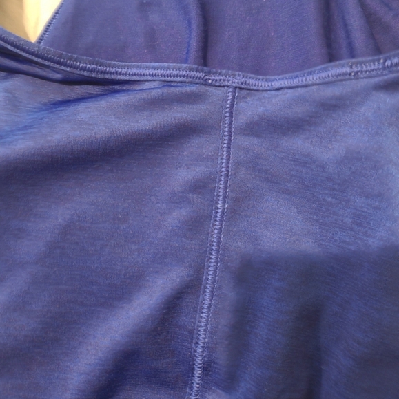 Lululemon Essential Tank Pleated Women's SZ 6 blue yoga running workout gym - Picture 7 of 7